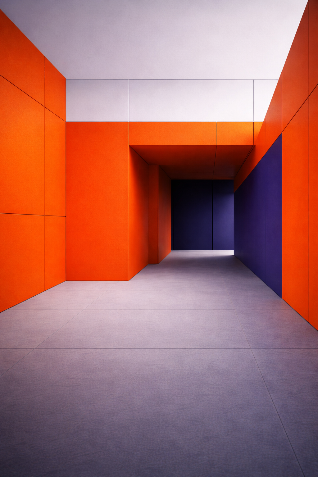 Visual Engine color mode example: Color as Architecture